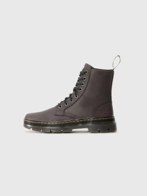 Botki sznurowane Dr. Martens stalowy