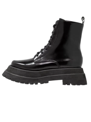 Botki sznurowane Jeffrey Campbell czarny