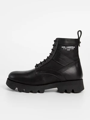Botki sznurowane Karl Lagerfeld