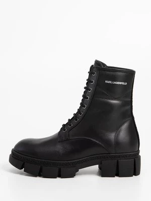 Botki sznurowane Karl Lagerfeld
