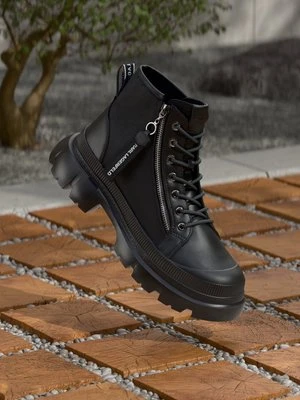 Botki sznurowane Karl Lagerfeld