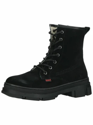 Botki sznurowane Kickers czarny