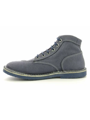 Botki sznurowane Kickers niebieski