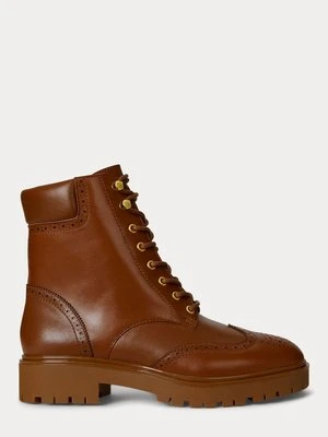 Botki sznurowane Lauren Ralph Lauren