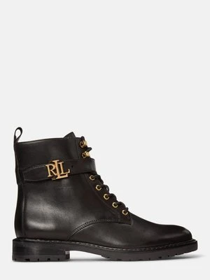 Botki sznurowane Lauren Ralph Lauren