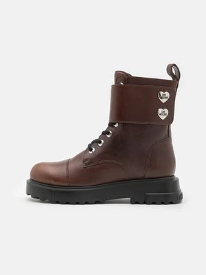 Botki sznurowane Love Moschino