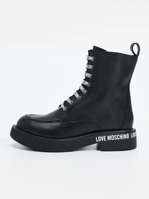 Botki sznurowane Love Moschino