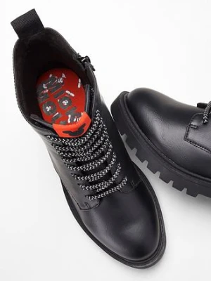 Botki sznurowane Myszka Miki bonprix