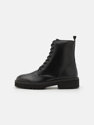 Botki sznurowane Pepe Jeans czarny