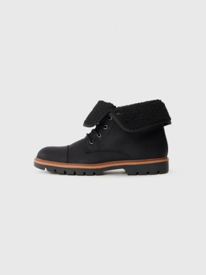 Botki sznurowane Pier One By Zalando czarny