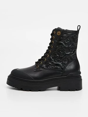 Botki sznurowane pinko