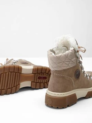 Botki sznurowane Rieker bonprix