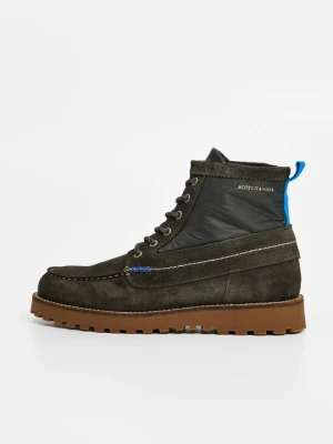 Botki sznurowane Scotch & Soda khaki
