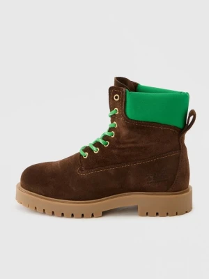 Botki sznurowane Scotch & Soda zielony