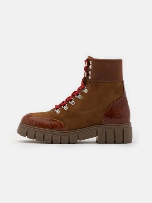 Botki sznurowane Shoe The Bear jasnobrązowy