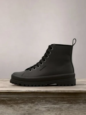 Botki sznurowane Superga czarny