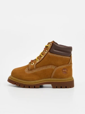 Botki sznurowane Timberland beżowy