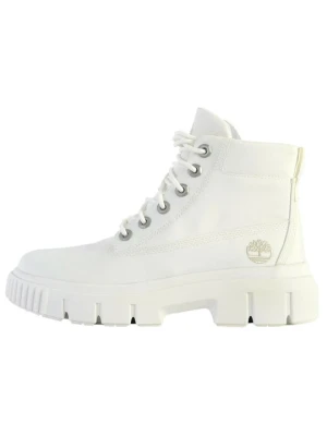 Botki sznurowane Timberland biały