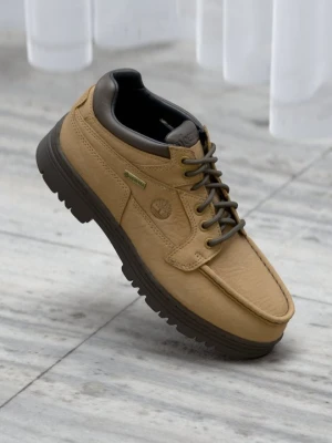 Botki sznurowane Timberland brązowy