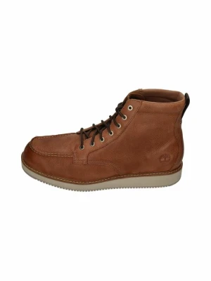Botki sznurowane Timberland brązowy