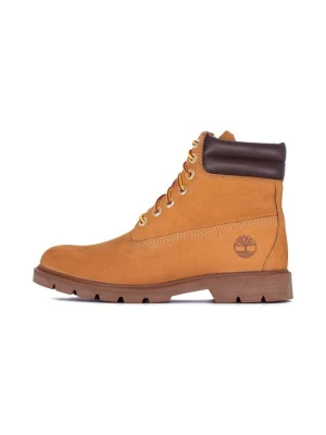 Botki sznurowane Timberland brązowy