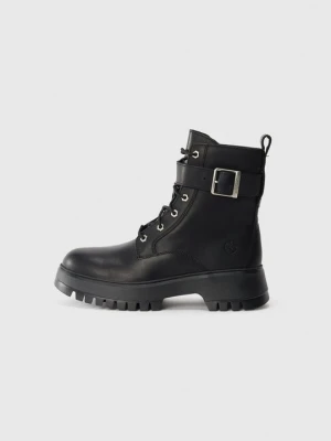 Botki sznurowane Timberland czarny