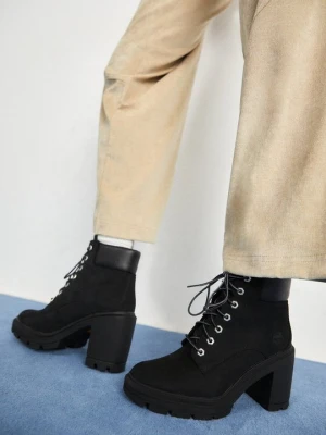 Botki sznurowane Timberland czarny