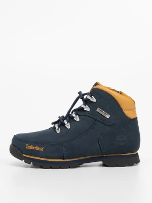 Botki sznurowane Timberland granatowy