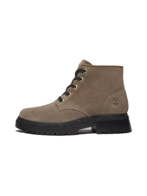 Botki sznurowane Timberland szary
