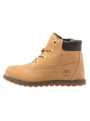 Botki sznurowane Timberland tan