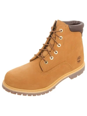 Botki sznurowane Timberland wielbłądzi