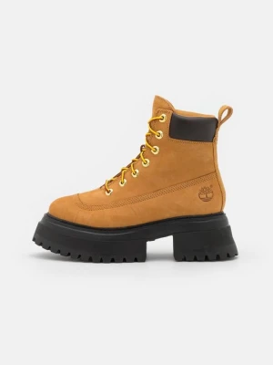 Botki sznurowane Timberland żółty