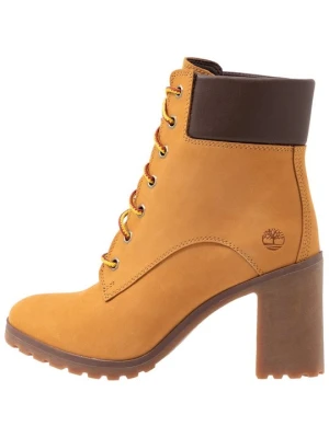 Botki sznurowane Timberland żółty