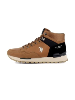 Botki sznurowane U.S. POLO ASSN. koniakowy