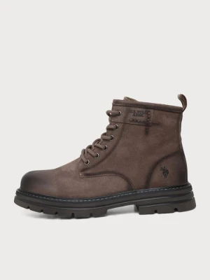 Botki sznurowane U.S. POLO ASSN. brązowy