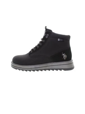 Botki sznurowane U.S. POLO ASSN. czarny