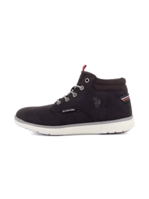 Botki sznurowane U.S. POLO ASSN. czarny