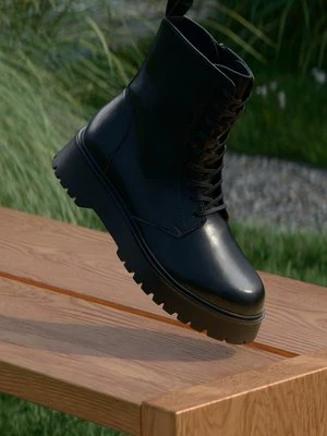 Botki sznurowane Zign