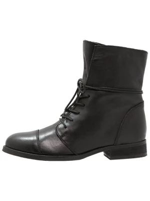 Botki sznurowane Zign By Zalando czarny