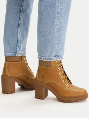 Botki Timberland Allington Heights Mid Lace Up TB0A2CKCEN11 Brązowy