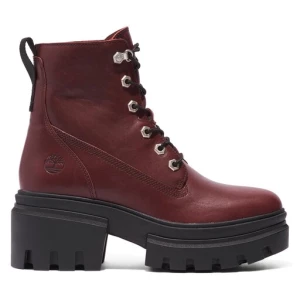 Botki Timberland Everleigh Boot 6In Laceup TB0A41U6C601 Bordowy