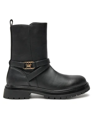 Botki Tommy Hilfiger Boot T3A5-33574-1351 S Czarny