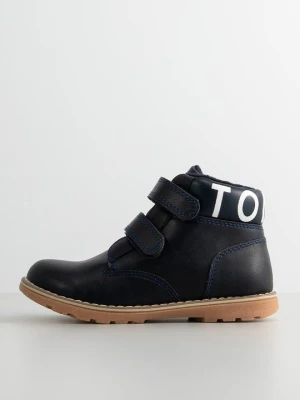 Botki Tommy Hilfiger niebieski