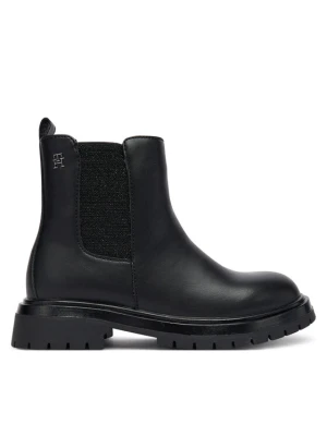 Botki Tommy Hilfiger T3A5-34152-1355999 S Czarny