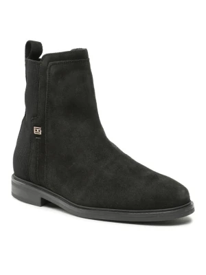 Botki Tommy Hilfiger Tommy Essentials Boot FW0FW07474 Czarny