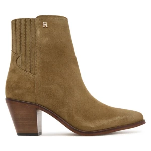 Botki Tommy Hilfiger Western FW0FW08888 Brązowy