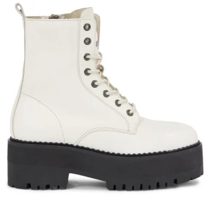 Botki Tommy Jeans Tjw Boot Zip Up EN0EN02305 Biały