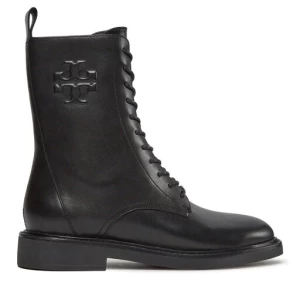 Botki Tory Burch Double T Combat Boot 154336 Czarny