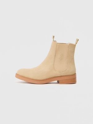 Botki U.S. POLO ASSN. beżowy