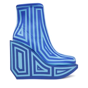 Botki United Nude Wa Bootie Hi 1087965682 Niebieski